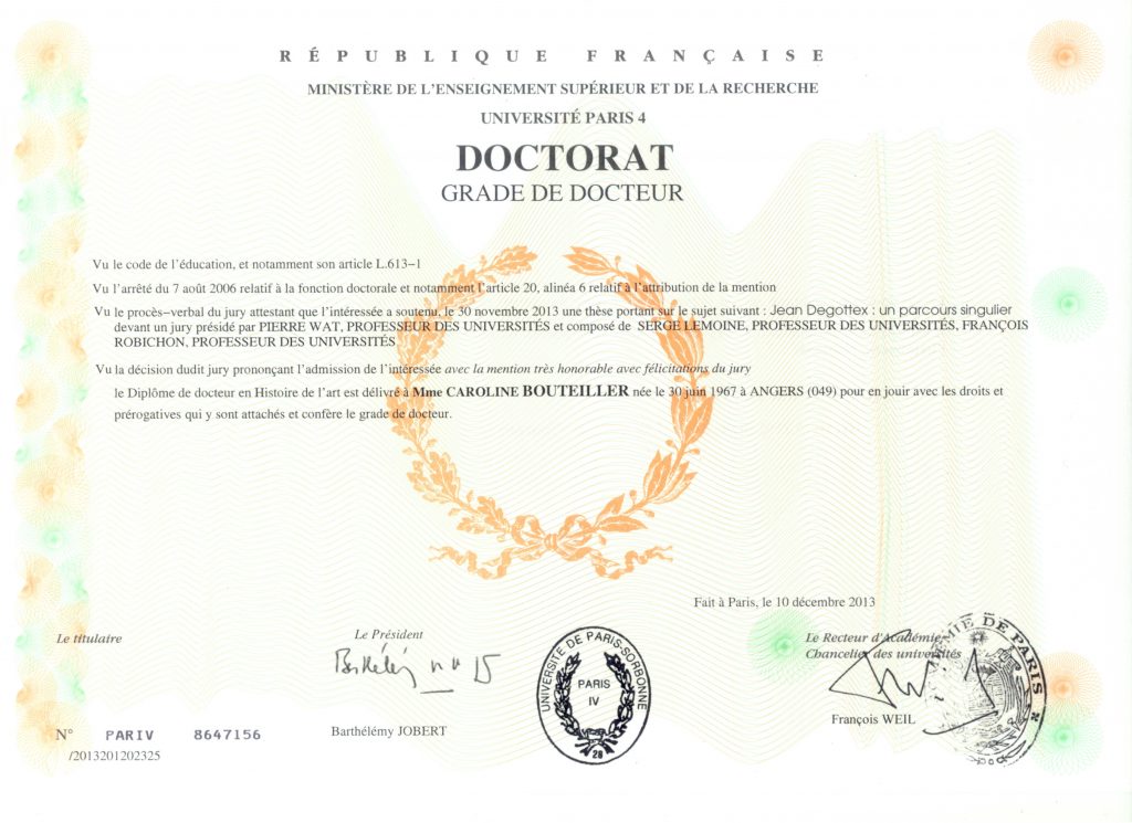 Doctorat
